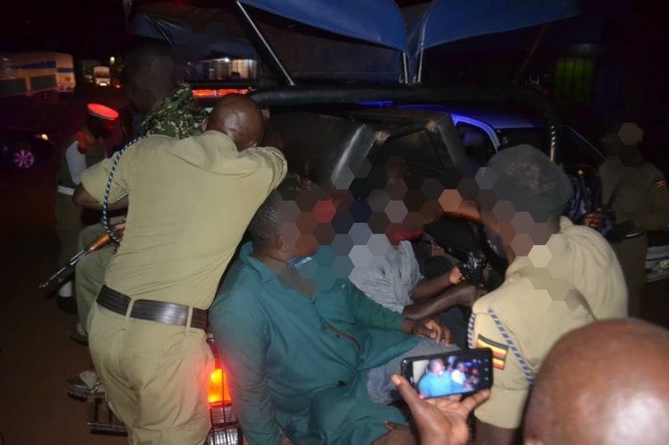 71 Covidiots arrested in Lugazi bars. To spend night behind bars for Violation of #COVID19 guidelines
