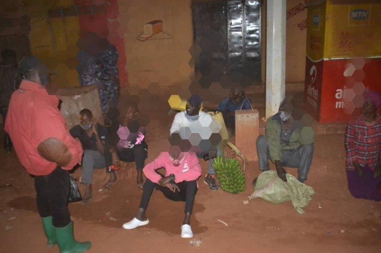 71 Covidiots arrested in Lugazi bars. To spend night behind bars for Violation of #COVID19 guidelines