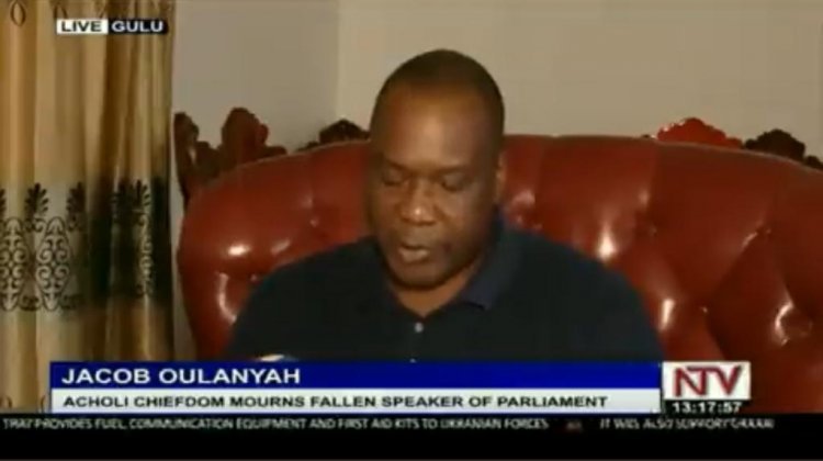 Acholi Paramount Chief calls for hope and calm in the region as they mourn fallen Speaker