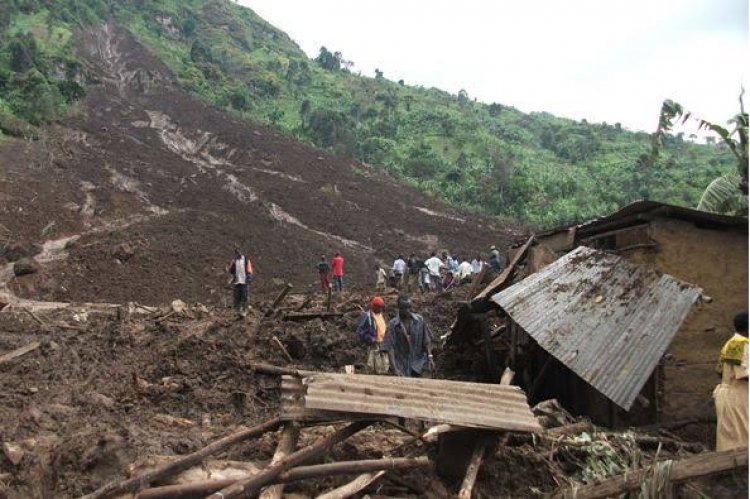 Climate Change: Land slides hit Rukungiri destroying gardens