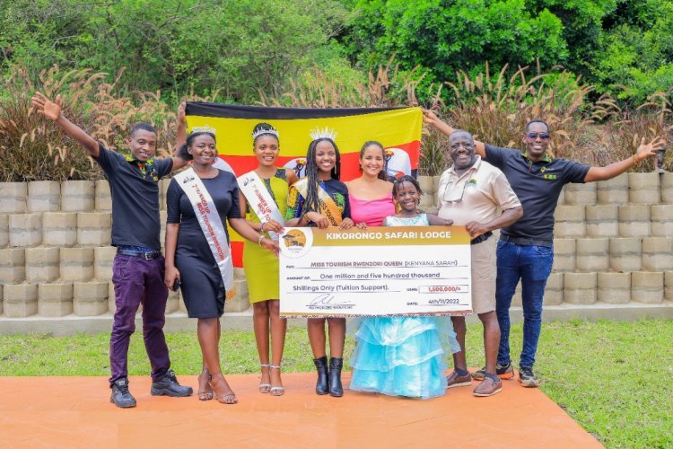 Nyombi Thembo’s Kikorongo Lodge empowers Miss Tourism Rwenzori .