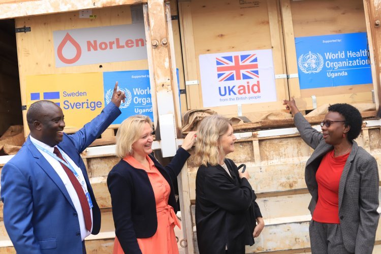 Ministry of Health receives medical equipment worth $1M from WHO to fight Ebola