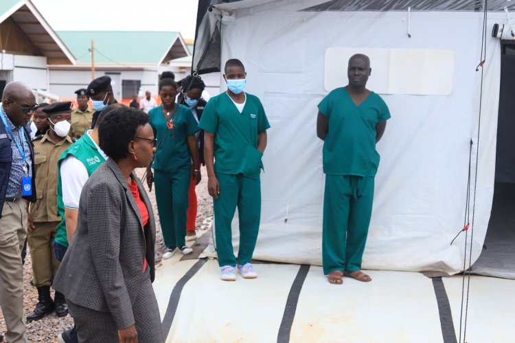 Minister Aceng Commissions 32-bed Ebola Treatment Facility at Mulago Hospital