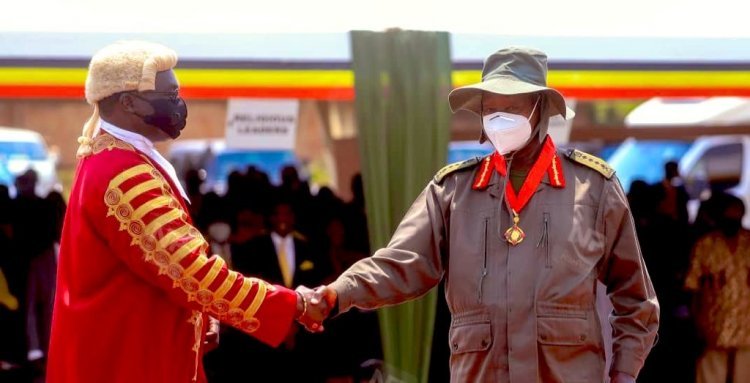 Terehe Sita: Museveni decorated the highest Military honor - Order of Katonga