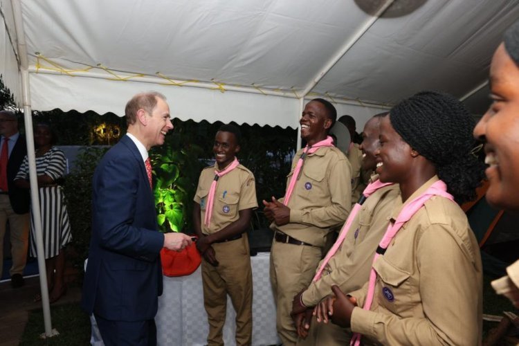 HRH The Duke of Edinburgh Visits Uganda to Promote Non-Formal Education and Youth Empowerment