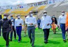 Pictorial: President Museveni Inaugurates the newly refurbished Nakivubo War Memorial Stadium