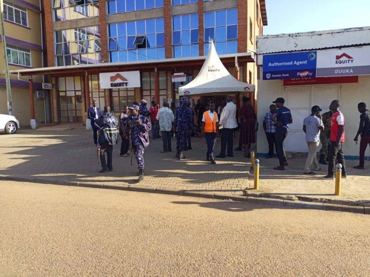 Attempted Robbery Foiled at Equity Bank's Soroti Branch