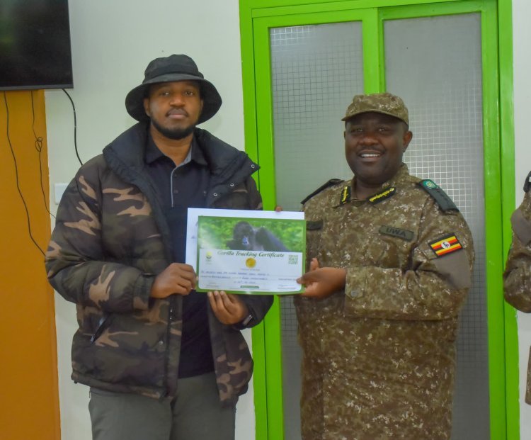 King Oyo Treks Gorillas in Bwindi to Champion Uganda’s Tourism